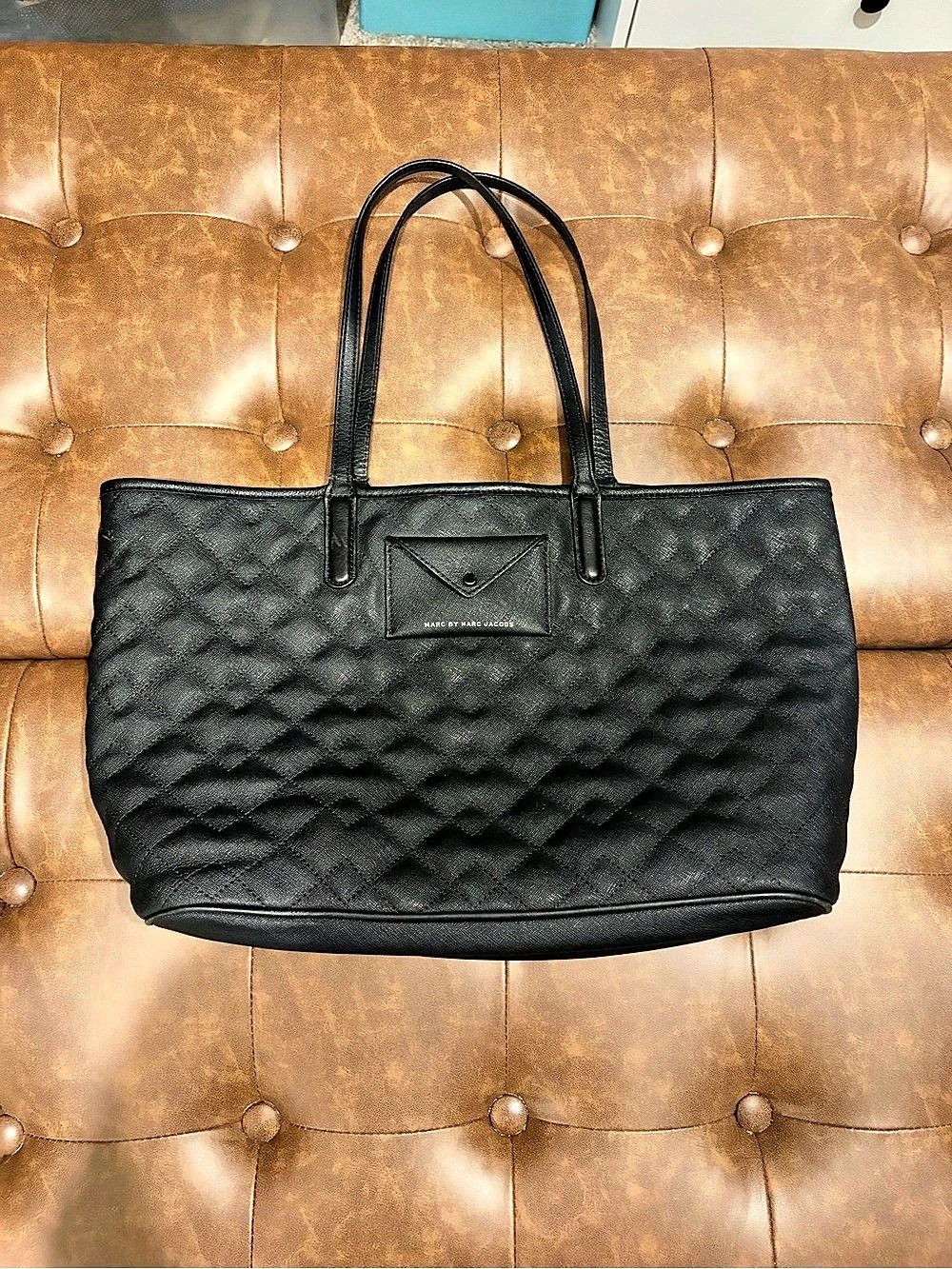 Marc by Marc Jacobs Quilted Tote in Black